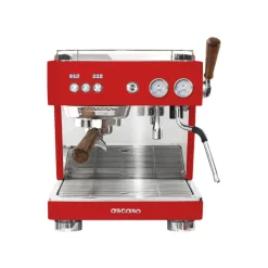 Ascaso Baby T Plus Textured Red espressokeitin – puoliammattimainen