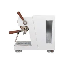 Ascaso Baby T Plus Textured White espressokeitin – puoliammattimainen
