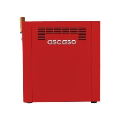 Ascaso Baby T Zero Textured Red espressokeitin – puoliammattimainen