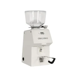Ascaso H64 espresso-kahvimylly – Single Dose, valkoinen