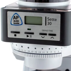 Baratza Sette 30 AP espresso-kahvimylly – musta/hopea
