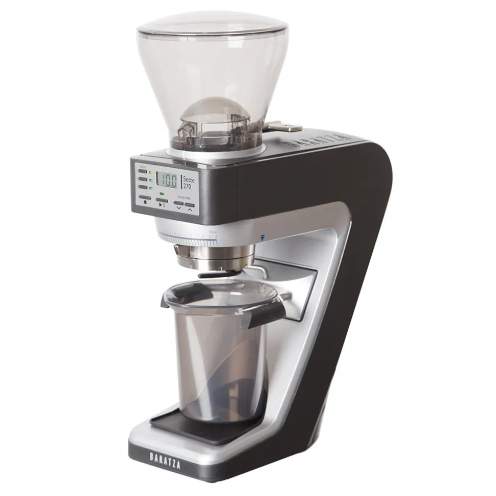 Baratza Sette 270 espresso-kahvimylly – musta/hopea