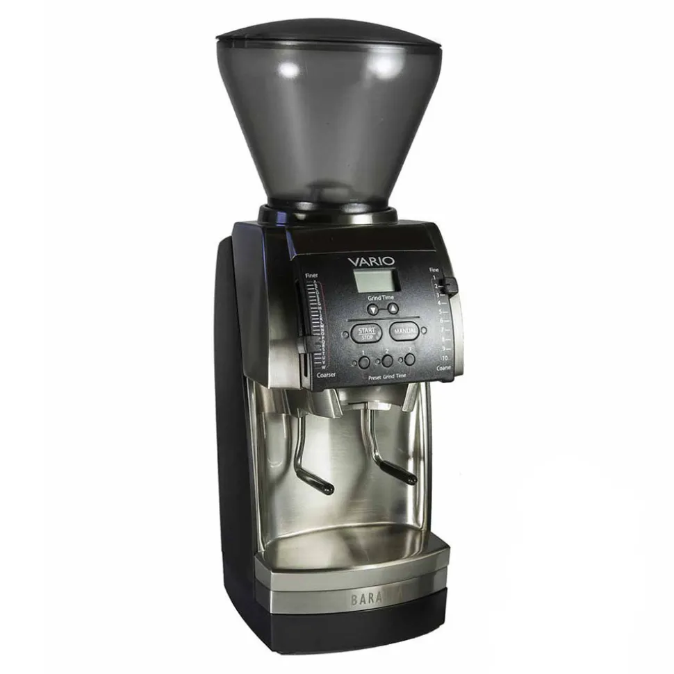 Baratza Vario espresso-kahvimylly – musta/hopea