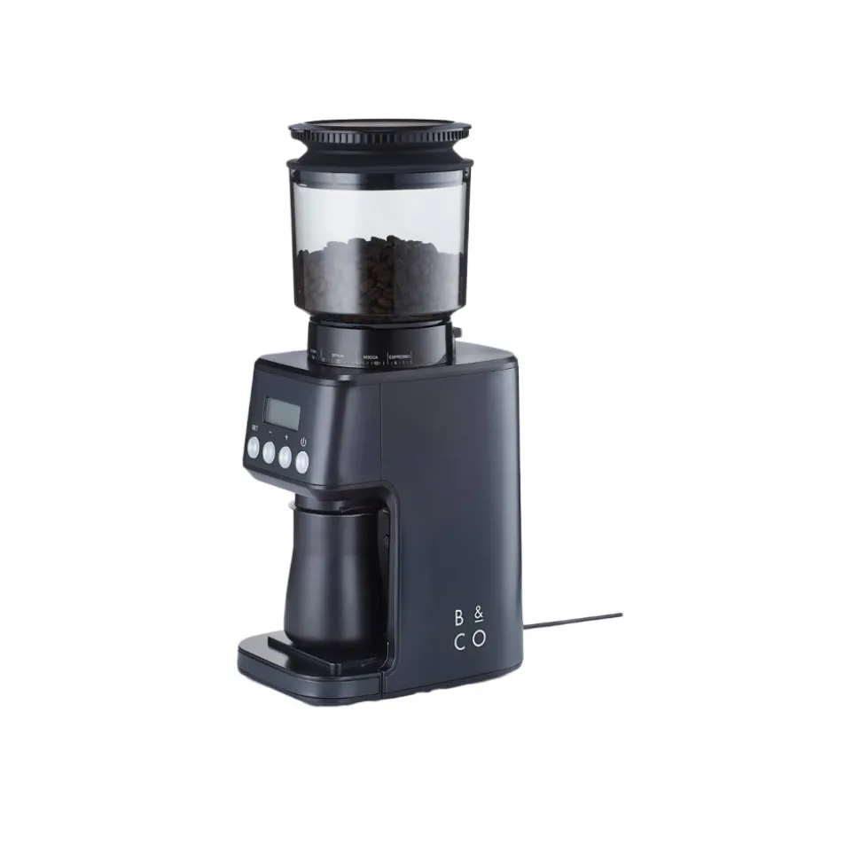 Barista & Co Core All Grind Plus kahvimylly – musta