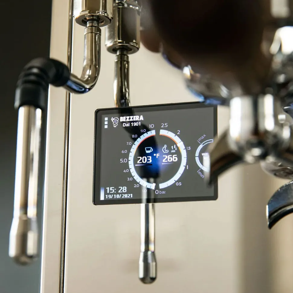Bezzera DUO DE espressokeitin – puoliammattimainen, ruostumaton teräs