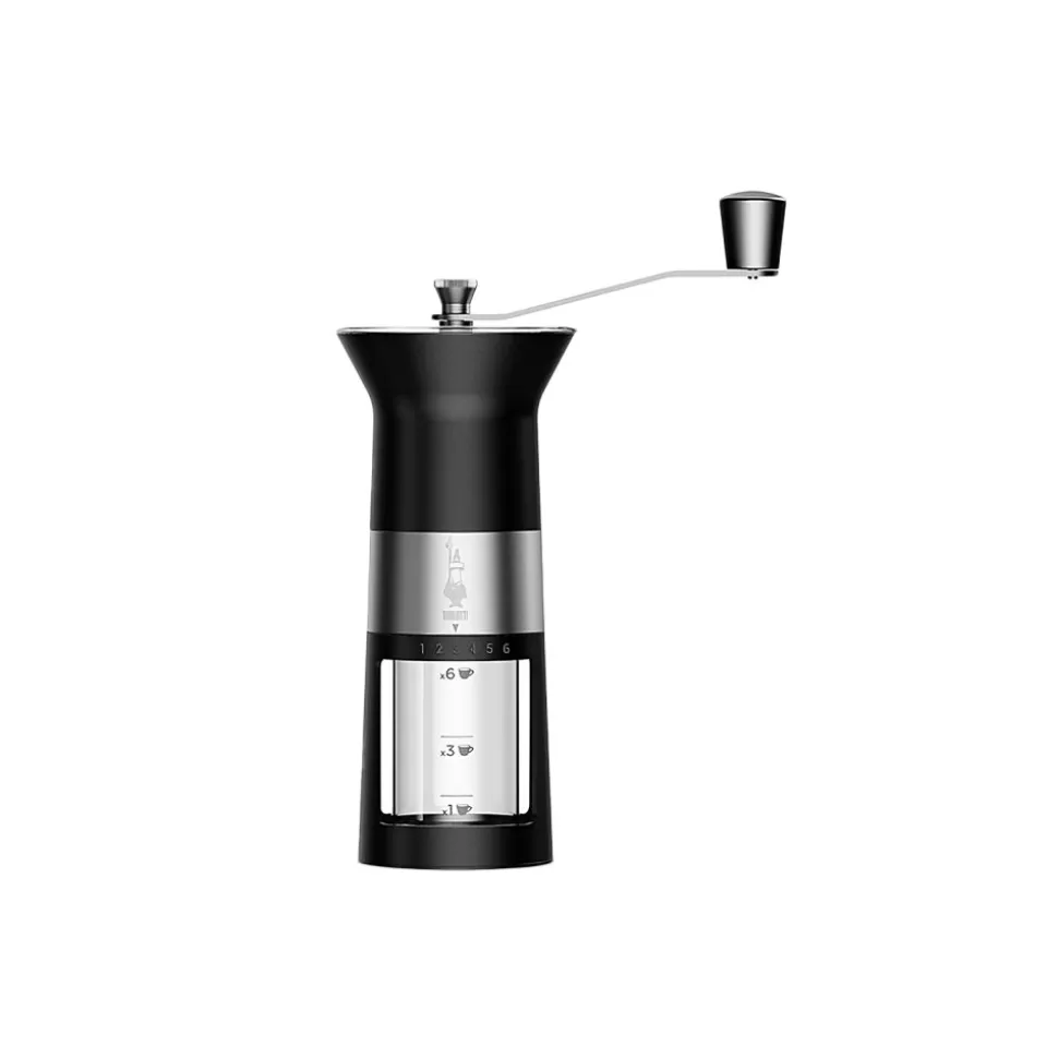 Bialetti PRO käsikäyttöinen kahvimylly – ruostumaton teräs