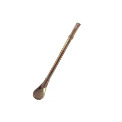 Bombilla (mate-pilli) Cebador Gringo Rose Gold