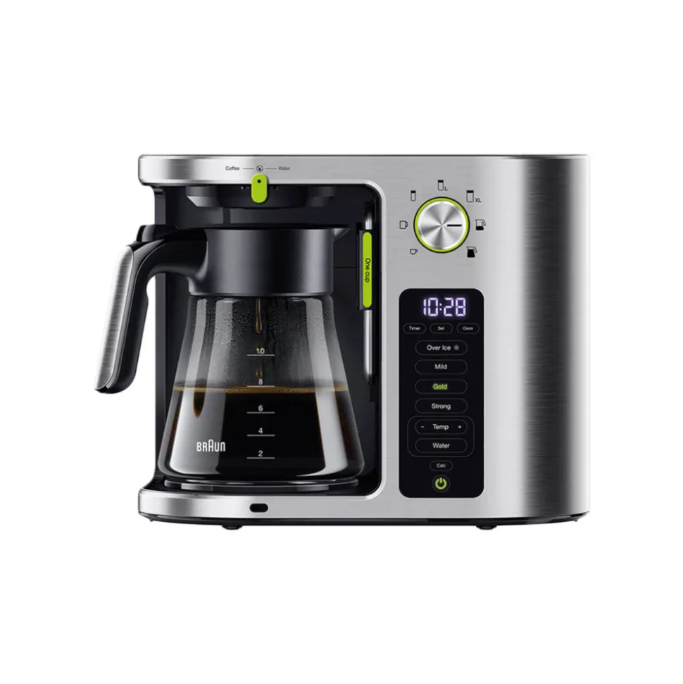 Braun KF9170SI MultiServe kahvinkeitin ajastimella – ruostumaton teräs