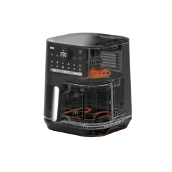 Braun MultiFry 5 3in1 HF 5073 airfryer – 6 l, 2000 W, musta