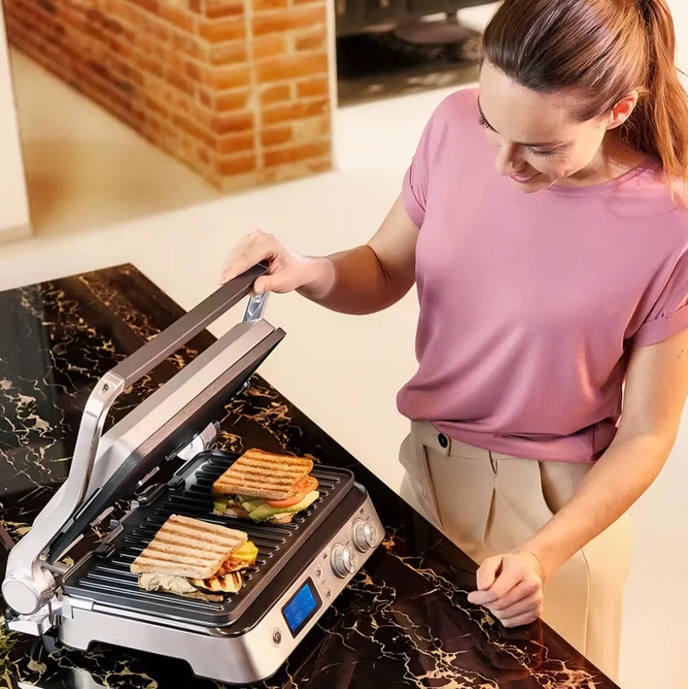 Braun MultiGrill 9 CG 9047 pöytägrilli – musta/hopea