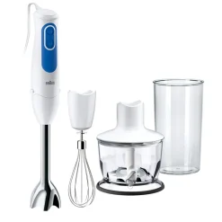 Braun MultiQuick 3 MQ3025 Spaghetti sauvasekoitin – 700 W, valkoinen/sininen