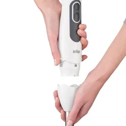 Braun MultiQuick 3 MQ3125B Vario sauvasekoitin – 750 W, valkoinen/harmaa