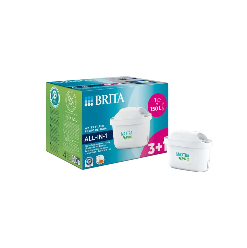 BRITA Maxtra Pro All-in-1 vedensuodatin, 4 (3+1) kpl
