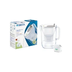 BRITA vedensuodatuskannu Style 2,4 l LED Grey + vedensuodatin BRITA Maxtra PRO All-In-1