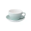 Café Latte kuppi ja lautanen Loveramics Egg River Blue, 300 ml
