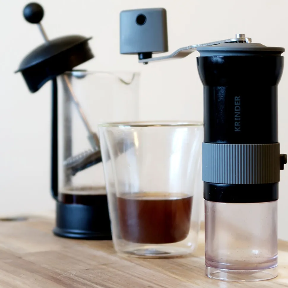 Cafflano Krinder käsikäyttöinen kahvimylly – musta