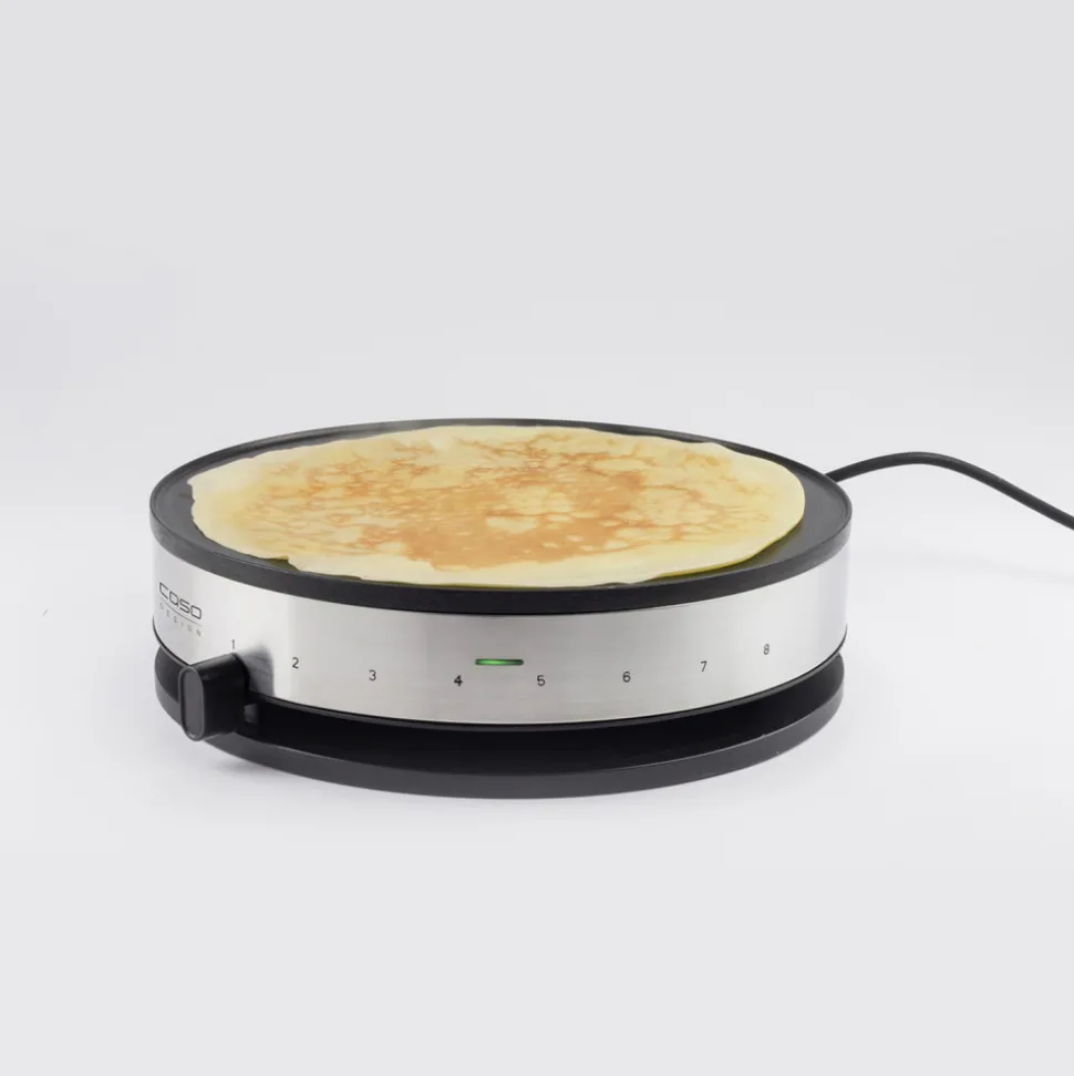 Caso CM 1300 Crepes maker pannukakkupannu – 33 cm, hopea/musta