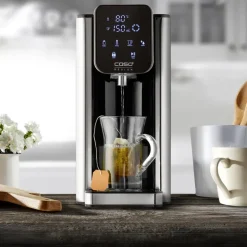 Caso Design Hot7 kuumavesiannostelija – 2.7 l, 2600 W, musta/hopea