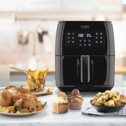 Caso Designer AF 600 XL iso airfryer – 6 l, musta