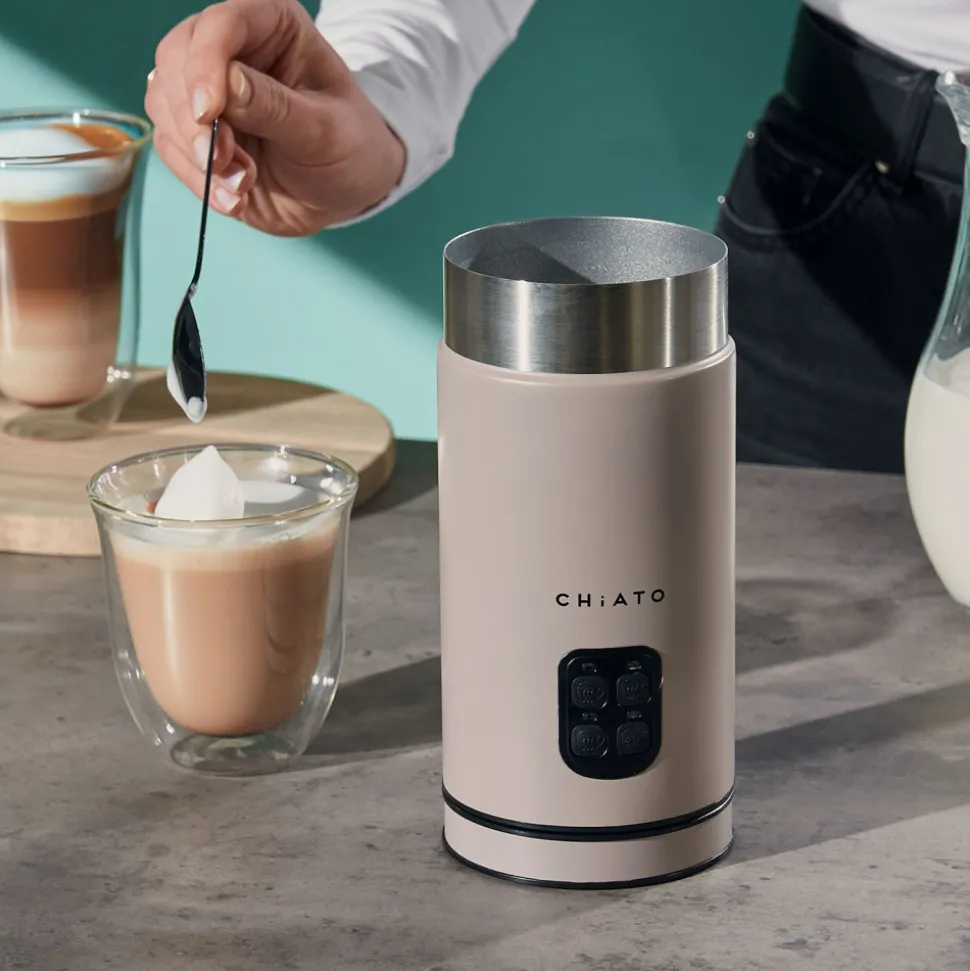 CHiATO milkPLAY sähköinen maidonvaahdotin – kerma