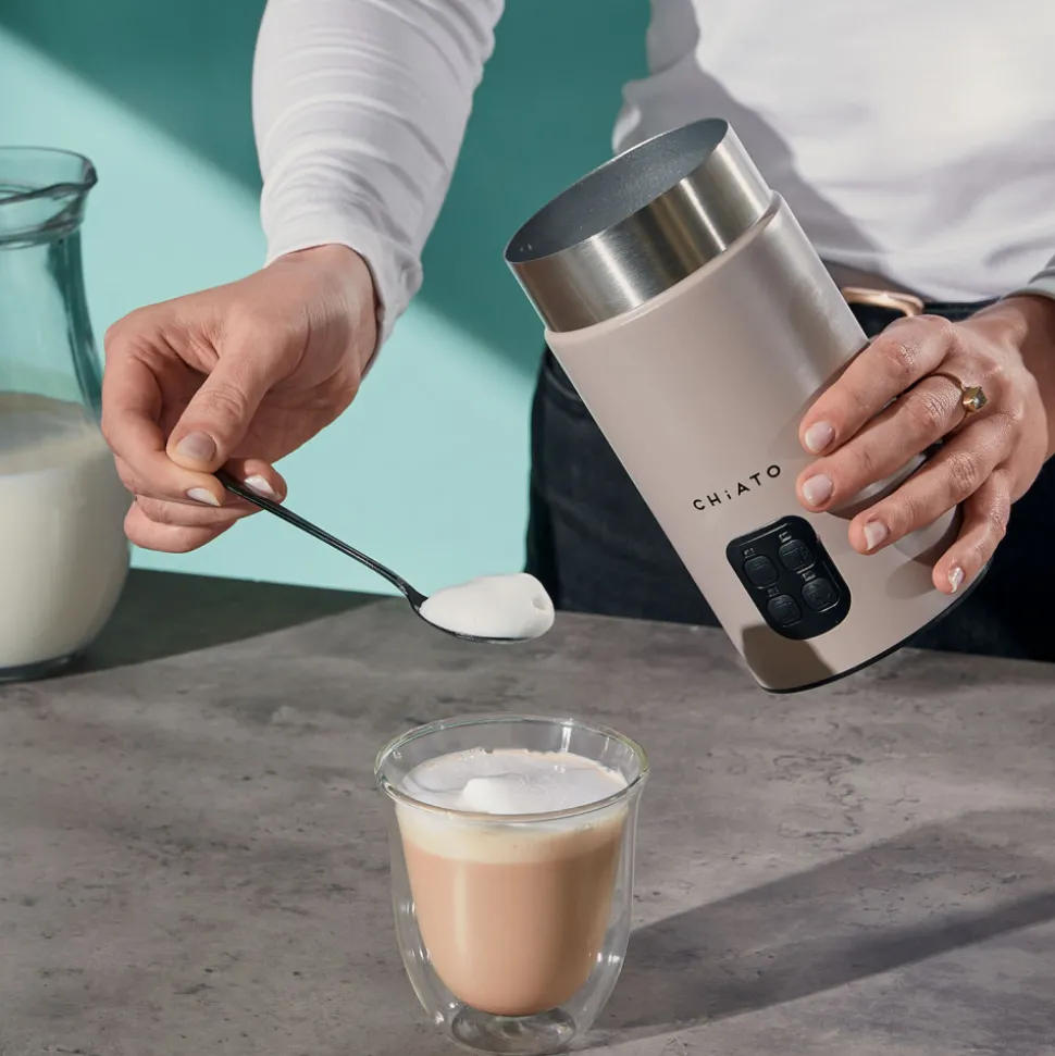 CHiATO milkPLAY sähköinen maidonvaahdotin – kerma