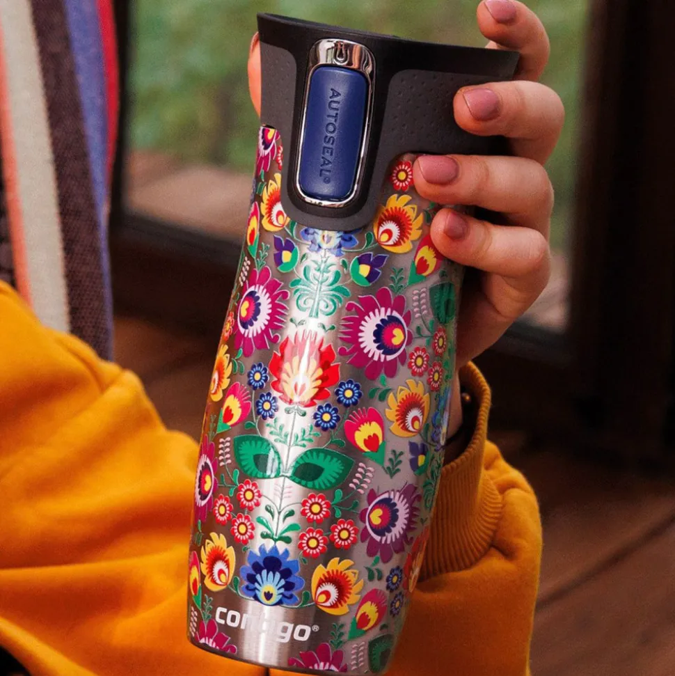 Contigo West Loop 2.0 Folklor termosmuki – 470 ml, värikäs