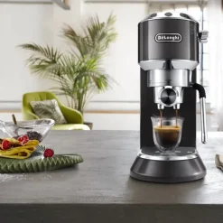 DeLonghi Dedica Arte EC885.GY ESE-espressokeitin – harmaa