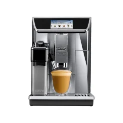 DeLonghi PrimaDonna Elite Experience ECAM650.85.MS kahviautomaatti – hopea