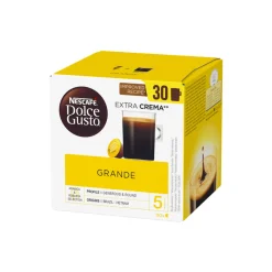 Dolce Gusto® koneisiin sopivat kahvikapselit NESCAFÉ Dolce Gusto Grande Extra Crema, 30 kpl.