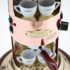 Elektra Mini Verticale A1 manuaalinen espressokeitin – kultainen koralli