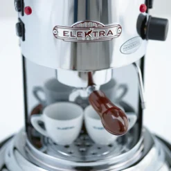 Elektra Mini Verticale A1C manuaalinen espressokeitin – hopea