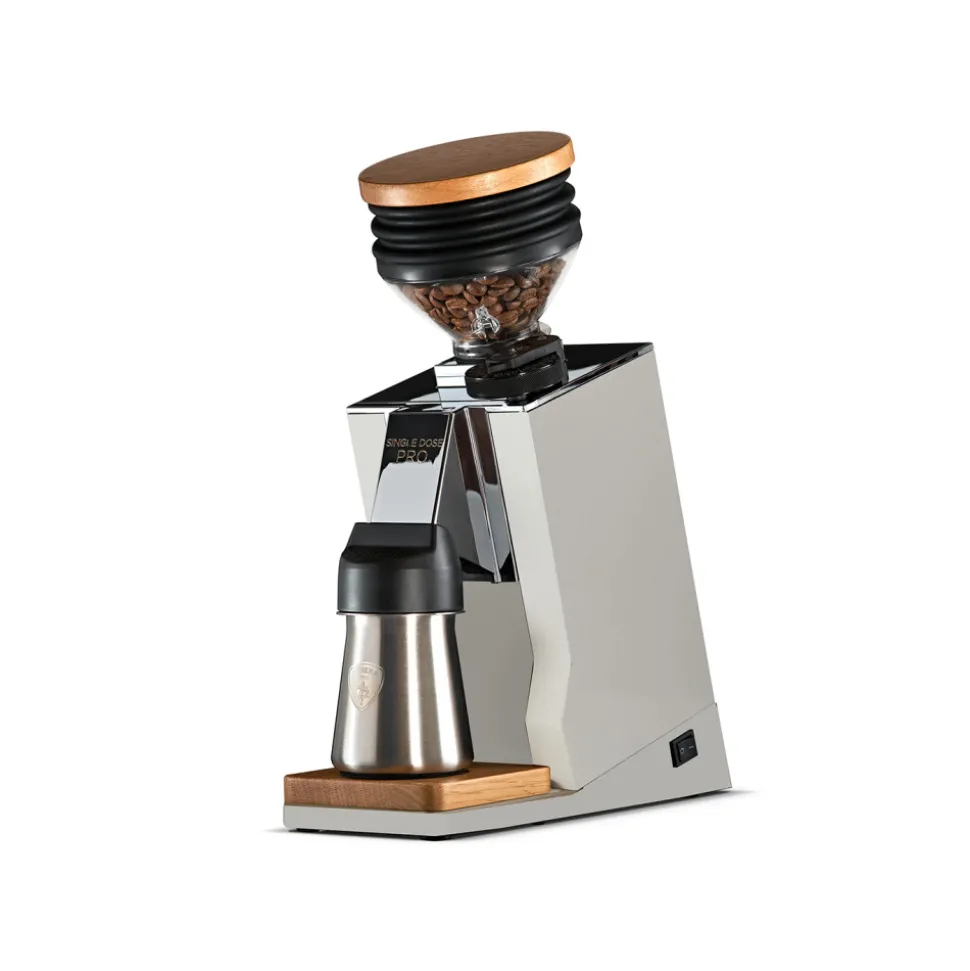 Eureka Oro Mignon Single Dose PRO espresso-kahvimylly – valkoinen