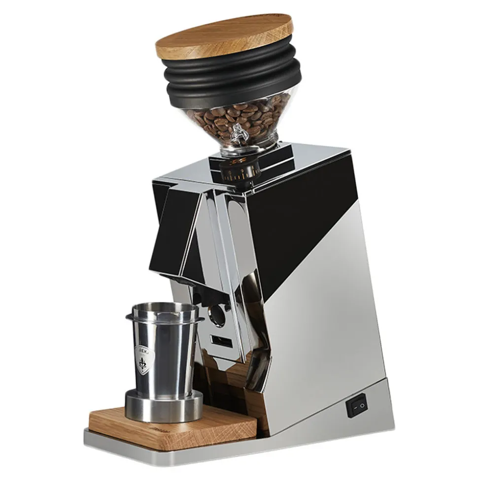 Eureka Oro Mignon Single Dose espresso-kahvimylly – kromi