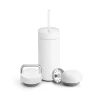 Fellow Carter 3-in-1 Lid System Matte White setti – 473 ml, mattavalkoinen