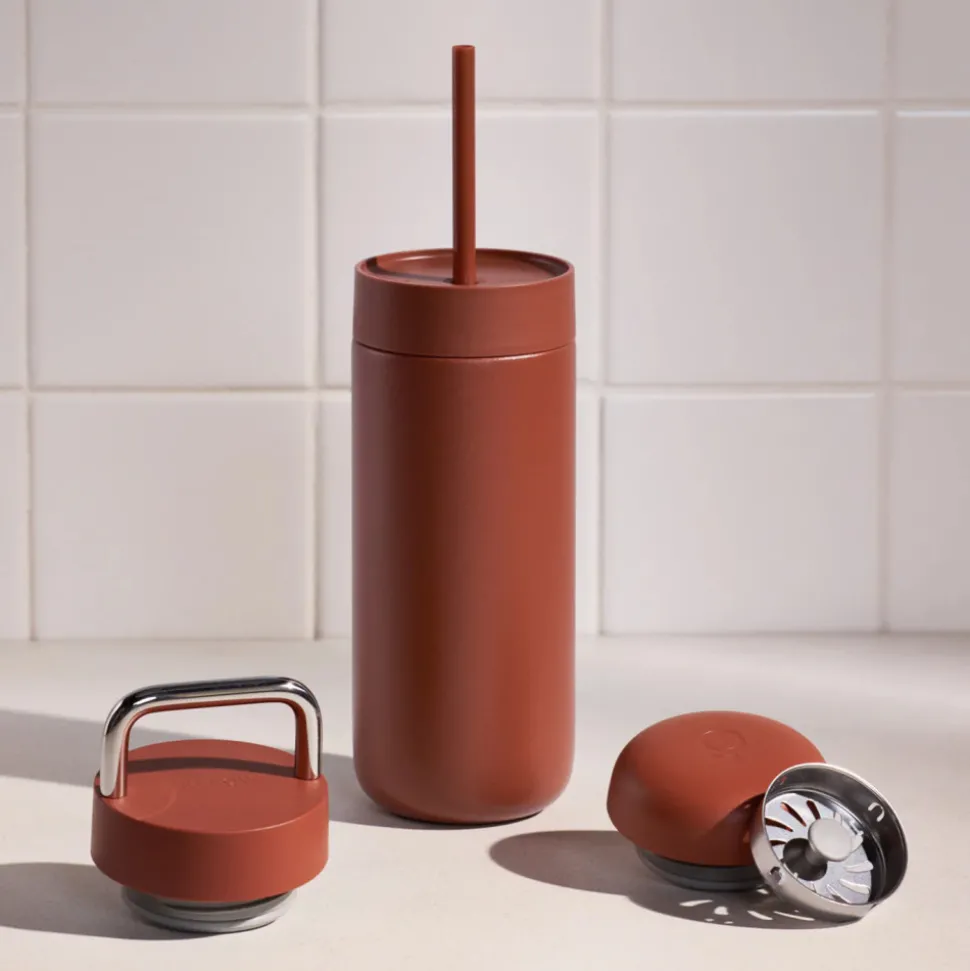 Fellow Carter 3-in-1 Lid System Sienna setti – 473 ml, ruskea