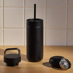 Fellow Carter 3-in-1 Lid System Matte Black setti – 473 ml, mattamusta