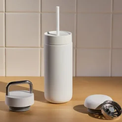 Fellow Carter 3-in-1 Lid System Matte White setti – 473 ml, mattavalkoinen