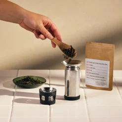 Fellow Carter Infuser setti (termosmuki sihdillä), mattavalkoinen