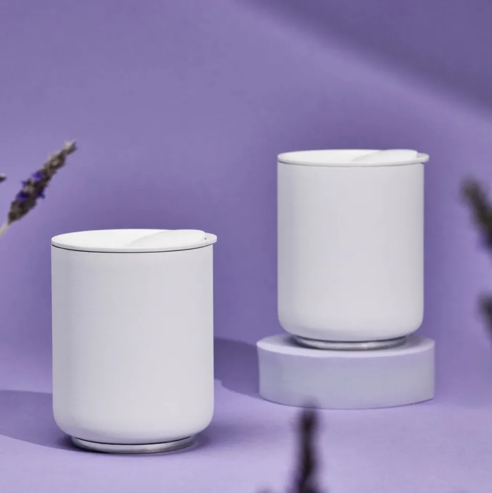 Fellow Rocky Lowball Tumbler Matte White termosmuki – 295 ml, valkoinen
