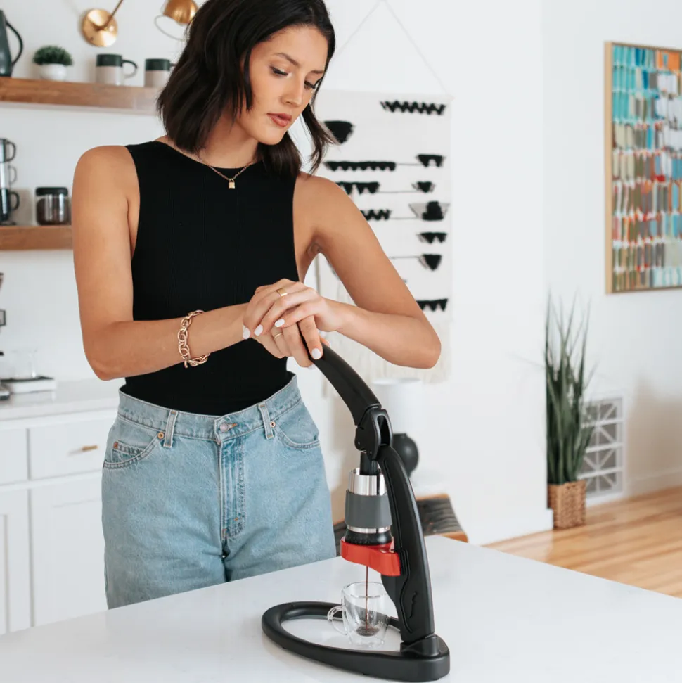 Flair Classic manuaalinen espressokeitin – musta