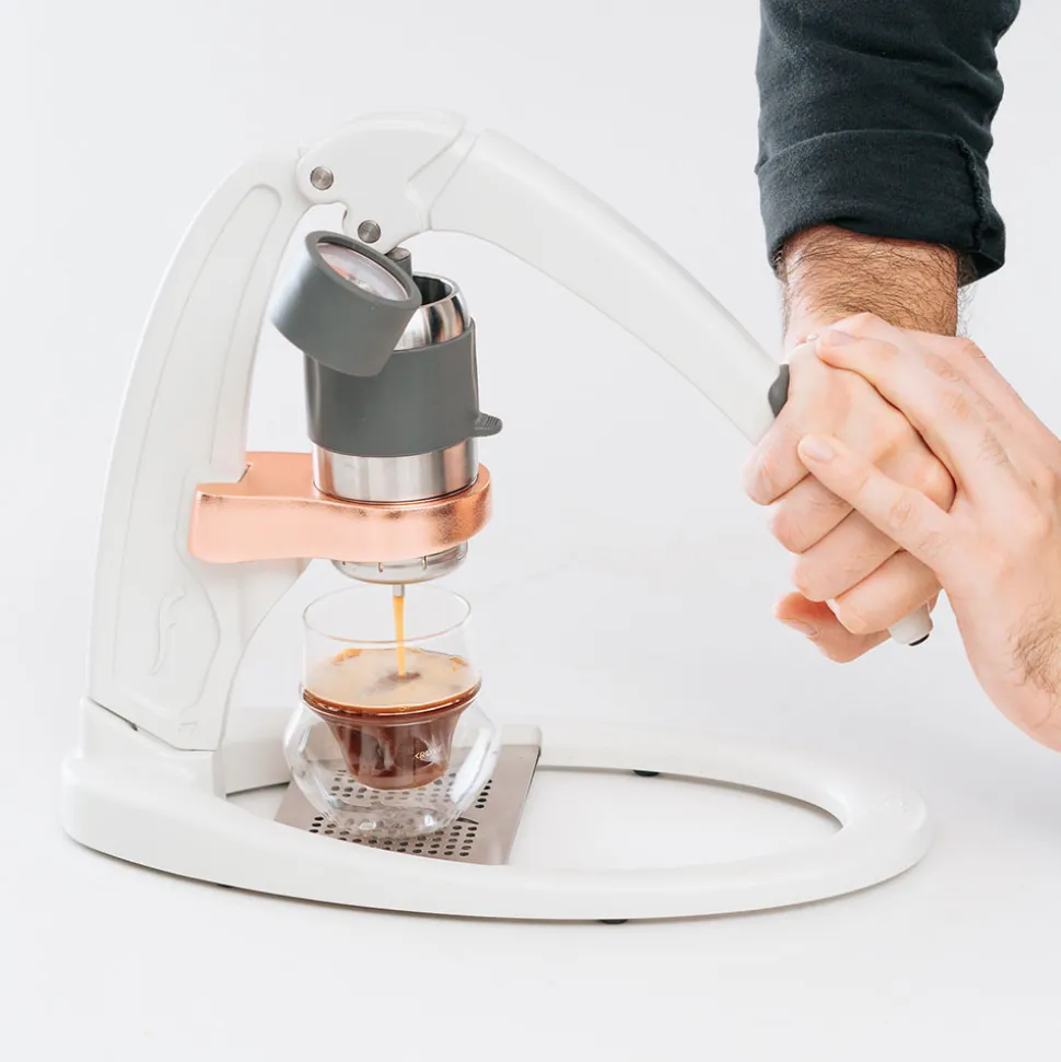 Flair PRO 2 manuaalinen espressokeitin – valkoinen