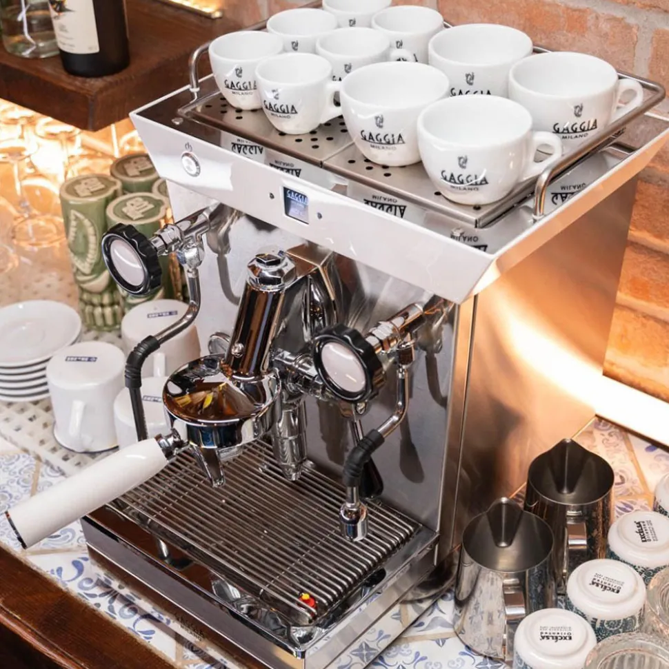 Gaggia La Dea espressokeitin – ruostumaton teräs