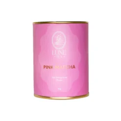 Granaattiomena-teejauhe Lune Tea Pink Matcha, 40 g