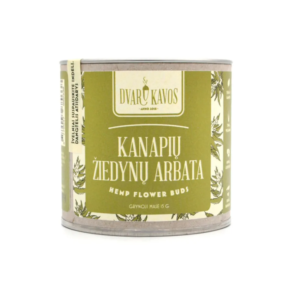 Hampunnupputee Dvaro Kavos, 15 g