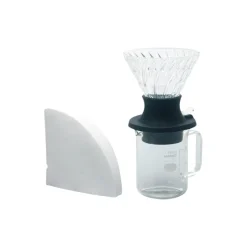 Hario V60-02 Immersion Dripper Switch: suodatinsuppilo + suodatinpussit