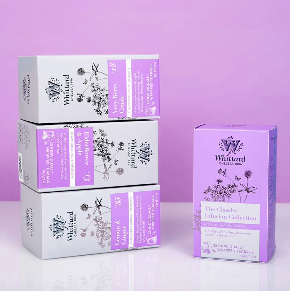 Hedelmätee Whittard of Chelsea Lemon & Ginger, 20 kpl.