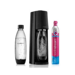 Hiilihapotuslaite SodaStream Terra Black + 2 pulloa