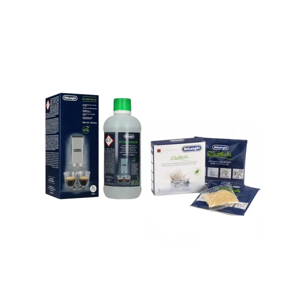 Huoltoainesetti De’Longhi EcoDecalk + SoftBalls