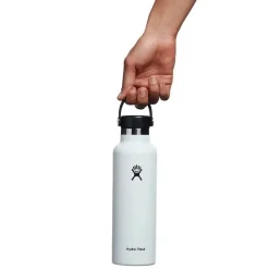 Hydro Flask Standard Mouth Flex Cap termosjuomapullo, 620 ml – White