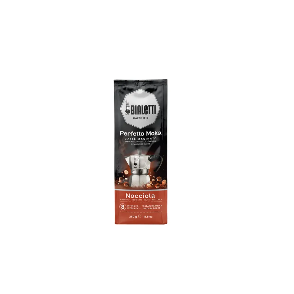 Jauhettu kahvi Bialetti Perfetto Moka Hazelnut 250 g
